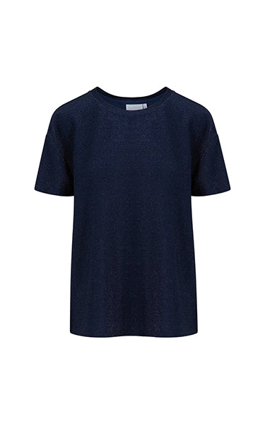 Coster Copenhagen Shimmer Tee Navy