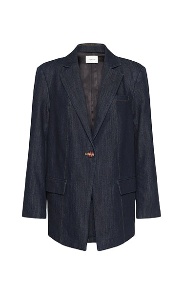 Gestuz Denim Oversized Blazer