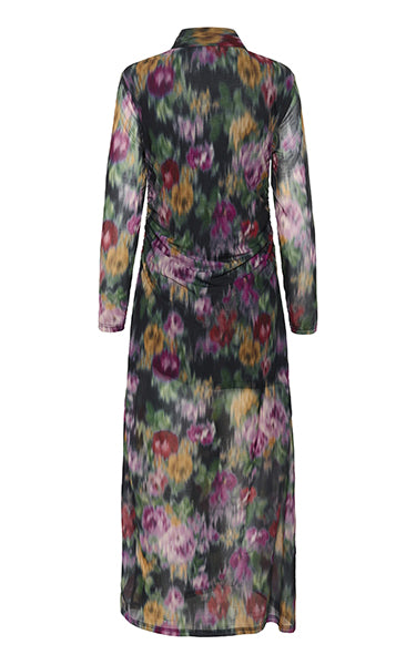 Gestuz Dress with Faded Flower Print