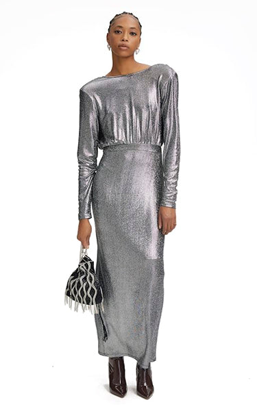 Gestuz Eira Silver Dress