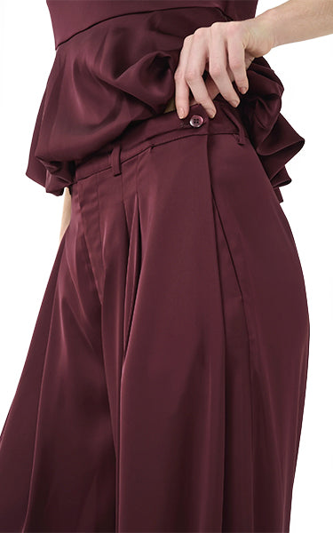 Gestuz Wine Wide Pants