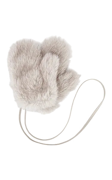 Marccain Faux Fur Mittens