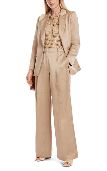 Marccain Satin Blazer – Elegant Women's Tailored Jacket