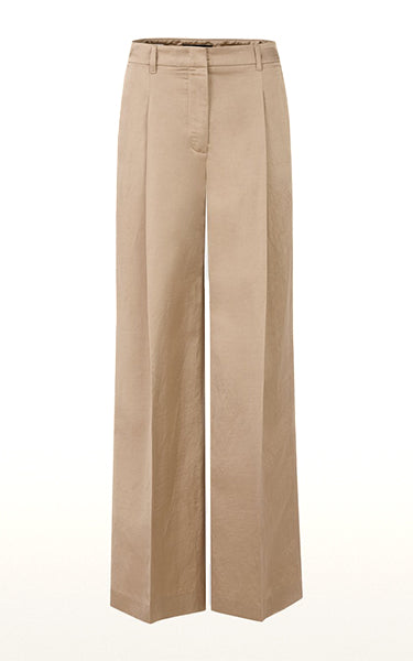 Marc Cain Macaron Satin Pants – Elegant Women's Trousers