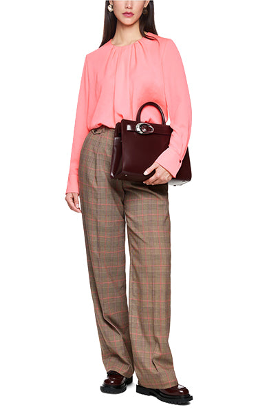 Marccain Peach Pink Blouse