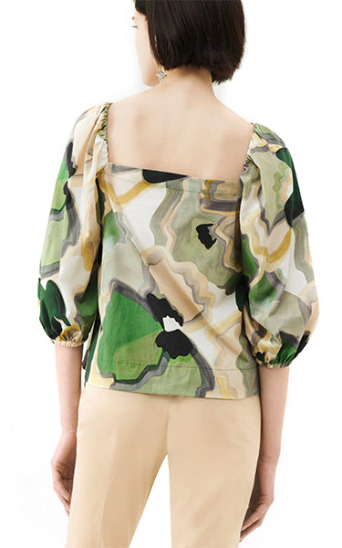 Marella Vaglio Poplin Shirt Print