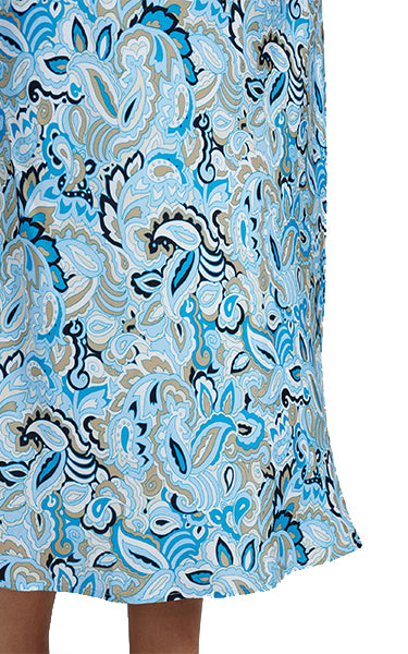 Mos Mosh Bias Viva Print Skirt