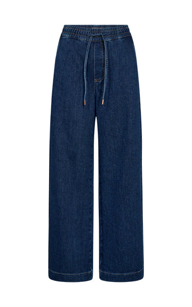 Mos Mosh Drawsting Denim Pants