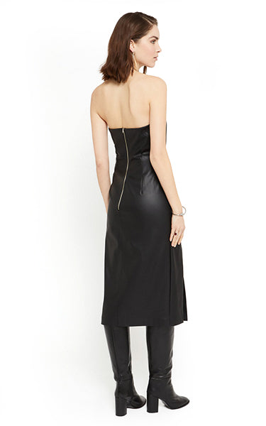 Ottod'Ame Black Strapless Bustier Dress