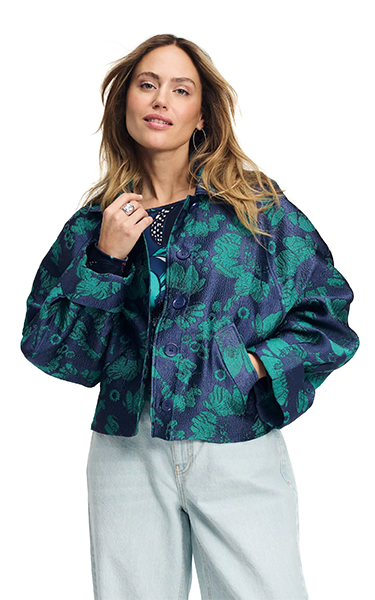 POM Amsterdam Floral Bomber Jacket