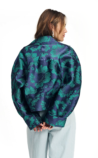 POM Amsterdam Floral Bomber Jacket