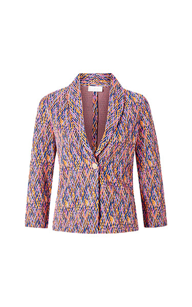 Rich & Royal Blazer Bright Print
