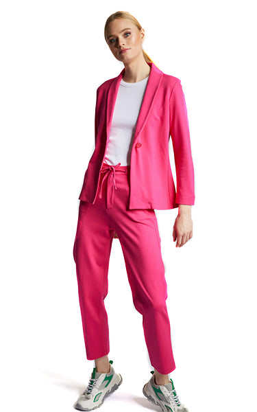 Rich & Royal Jersey Pants Hot Pink