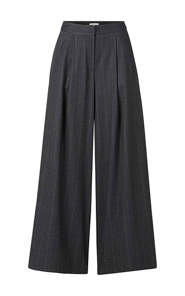 Rich & Royal Palazzo Pants Anthracite