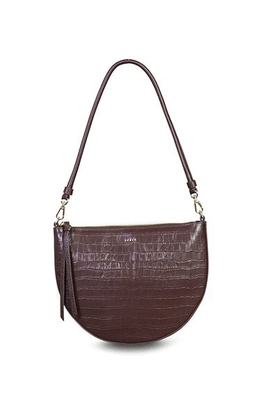 Saben Gani Shoulder Bag in Espresso Luxe