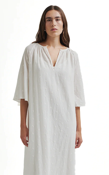Second Female Cotton White Dress