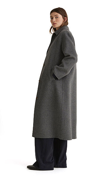 Yerse Long Grey Coat