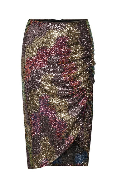 Gestuz Ablina Multi Sequin Skirt