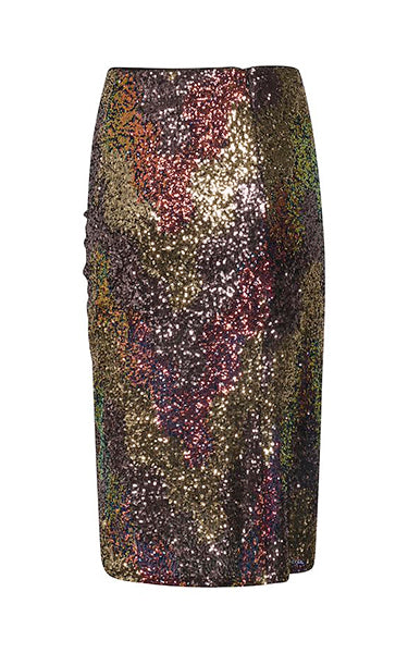 Gestuz Ablina Multi Sequin Skirt