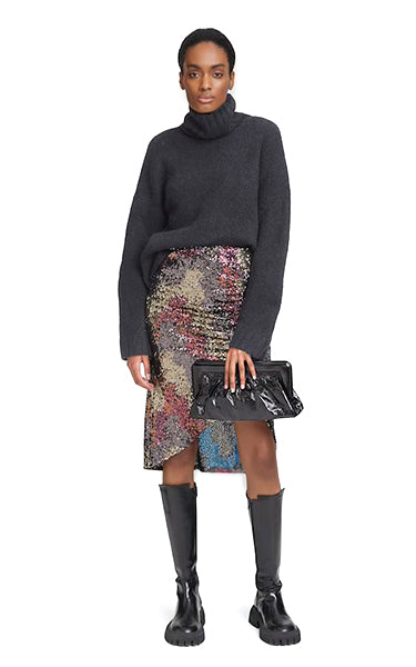 Gestuz Ablina Multi Sequin Skirt