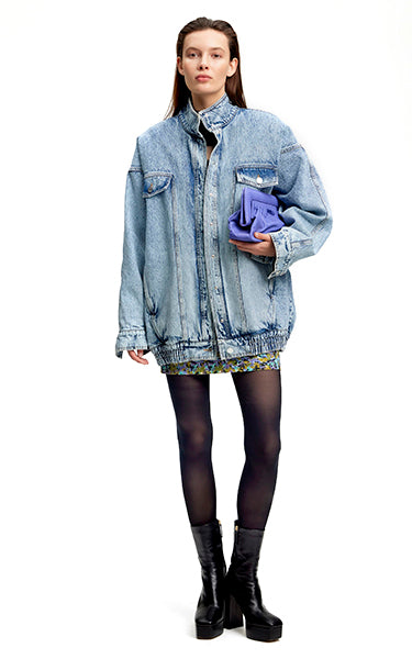 Gestuz Oversized Denim Bomber