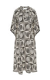 Beatrice B Egle Dress Blk & White
