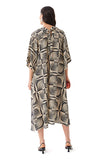 Beatrice B Egle Dress Blk & White