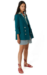 Beatrice B Poseidon Green Blazer