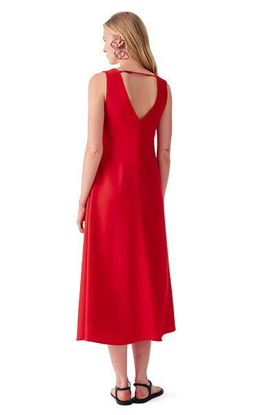 Beatrice B Red Classic Dress