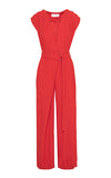 Beatrice B Red Jumpsuit