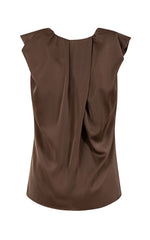 Coster Copenhagen Chocolate Drape Top