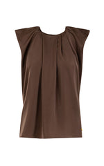 Coster Copenhagen Chocolate Drape Top