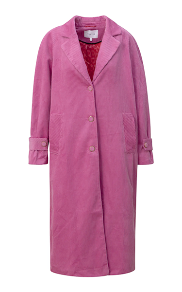 Coster Copenhagen Deep Rose Cord Coat