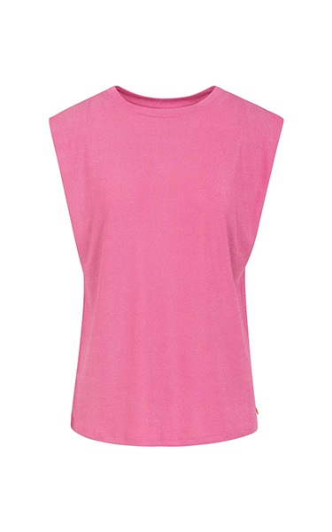 Coster Copenhagen Lurex Pink Top