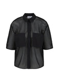 Coster Copenhagen Mesh Shirt Black