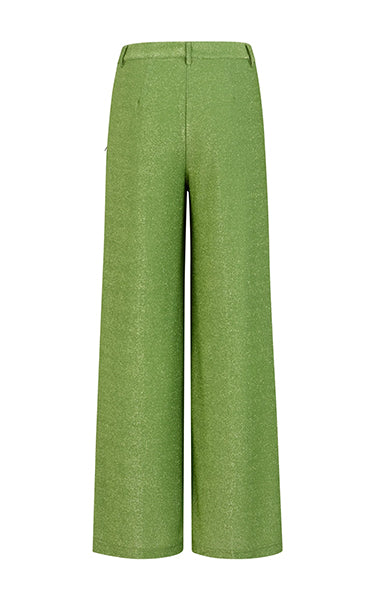 Coster Copenhagen Shimmer Pants in Green