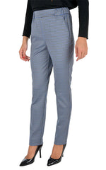 Emme Fabiana Navy Check Pants