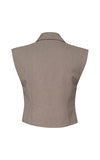 Gestuz Ancie Grey Waistcoat