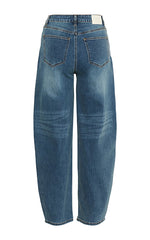 Gestuz Barrel Jeans in Vintage Denim