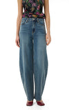 Gestuz Barrel Jeans in Vintage Denim