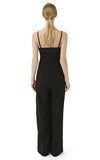 Gestuz Black Pinstripe Jumpsuit