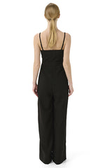 Gestuz Black Pinstripe Jumpsuit