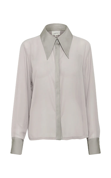 Gestuz Chiffa Blouse in Rock