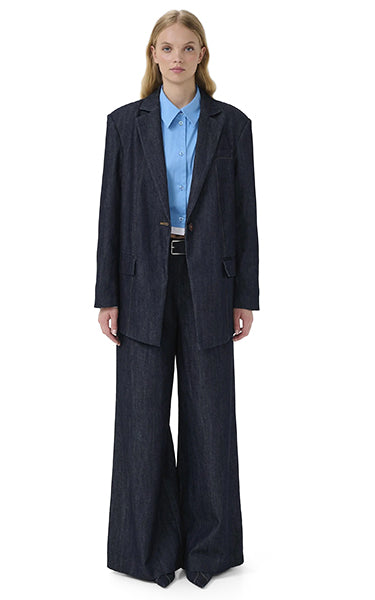 Gestuz Denim Oversized Blazer
