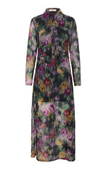 Gestuz Dress with Faded Flower Print