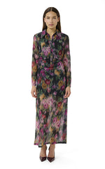 Gestuz Dress with Faded Flower Print