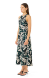 Gestuz Green Ox Satin Dress – Elegant Satin Midi Dress