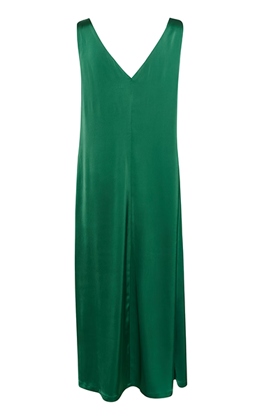 Gestuz Jessie Green Dress – Elegant Sleeveless A-Line