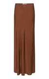 Gestuz Long Skirt in Tan