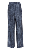 Gestuz Loose Denim Look Pants – Relaxed Wide-Leg Trousers